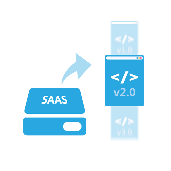 得益于SAAS服务体系，在保障您信息独立、安全的前提之下，又能即时同步升级产品的功能